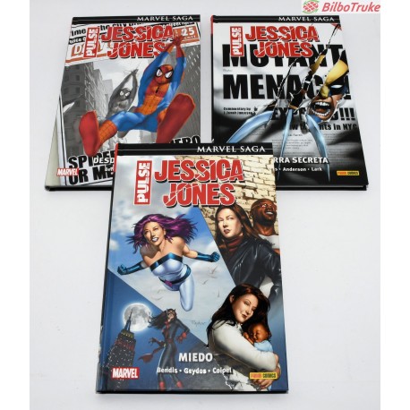 MARVEL SAGA THE PULSE - JESSICA JONES TOMOS 1-3