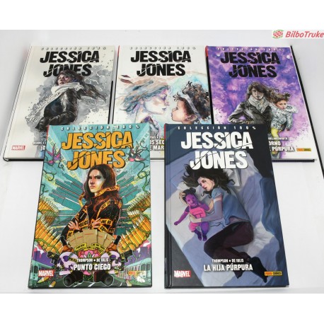 MARVEL SAGA JESSICA JONES COLECCIÓN 100 TOMOS 1-5