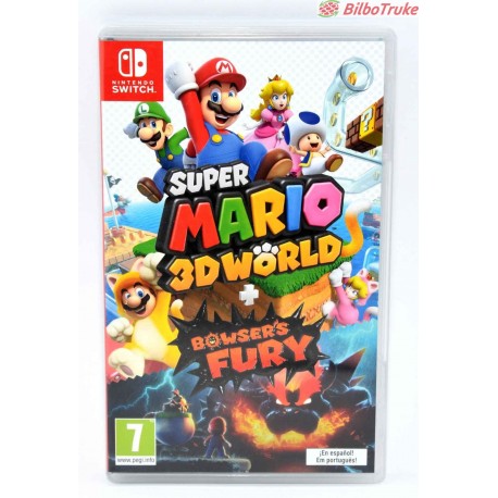 VIDEOJUEGO NINTENDO SWITCH SUPER MARIO 3D WORLD + BOWSER FURY