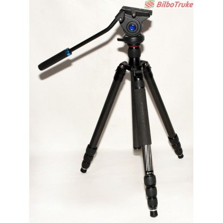 TRIPODE CARBONO SWISS PRO C10 + ROTULA BENRO S4