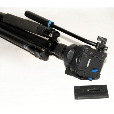 TRIPODE CARBONO SWISS PRO C10 + ROTULA BENRO S4