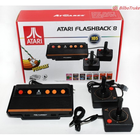CONSOLA ATARI FLASHBACK 8 105 BUILT IN GAMES