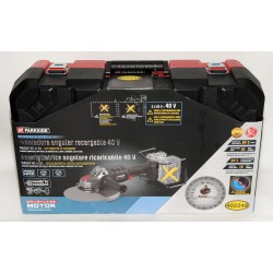 AMOLADORA ANGULAR RECARGABLE 40V PARKSIDE