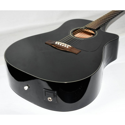 GUITARRA ELECTROACUSTICA FENDER CD60CEBLK