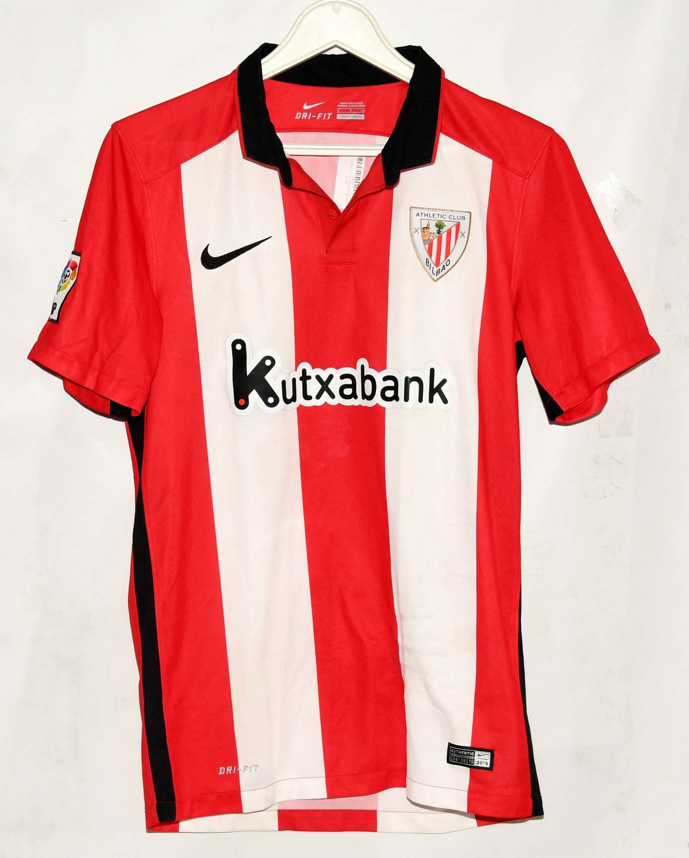 CAMISETA ATHLETIC CLUB 2015 KUTXABANK |BILBOTRUKE SEGUNDA MANO