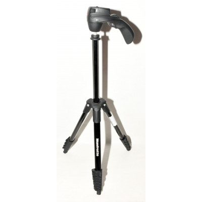 TRIPODE ALUMINIO MANFROTTO COMPACT ACTION