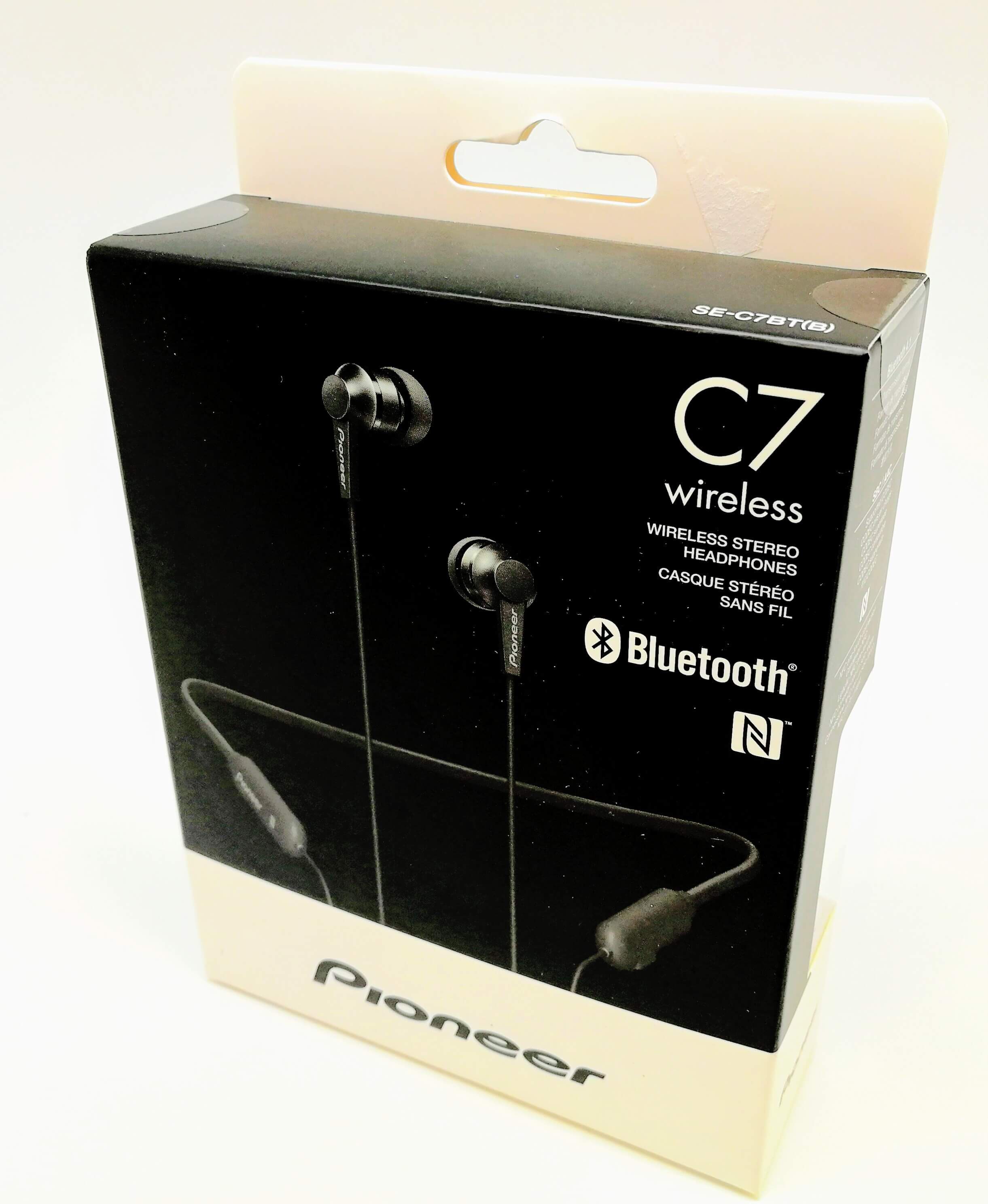 Auriculares Pioneer (SE-C7BT/B) Bluetooth Negro