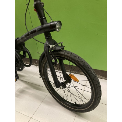 BICICLETA PLEGABLE BTWIN TILT NEGRA