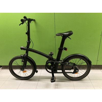 BICICLETA PLEGABLE BTWIN TILT NEGRA