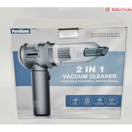ASPIRADORA Y SOPLADOR PEROBUNO VACUUM CLEANER 2 EN 1