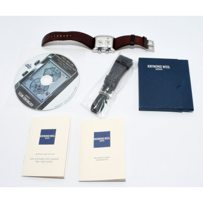 RELOJ AUTOMATICO RAYMOND WEIL DON GIOVANNI DUAL TIME