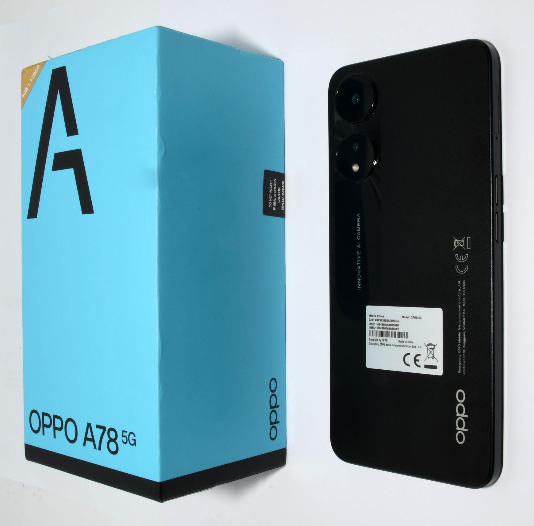Funda móvil - TUMUNDOSMARTPHONE Oppo A78 5G, Compatible con Oppo Oppo A78 5G,  Negro