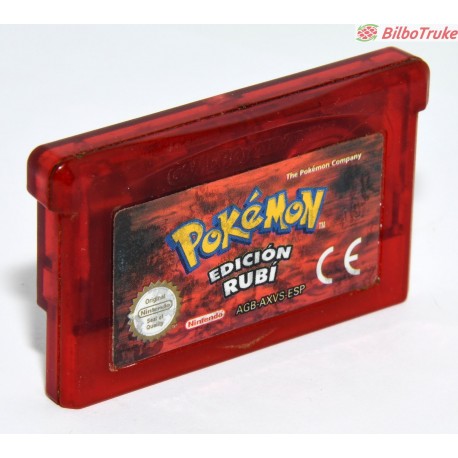 VIDEOJUEGO GAMEBOY ADVANCE POKEMON: EDICION RUBI
