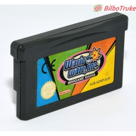 VIDEOJUEGO GAMEBOY ADVANCE WARIO WARE MINIGAME MANIA
