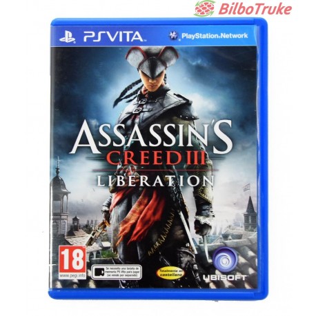 VIDEOJUEGO PSVITA ASSASSINS CREED 3 LIBERATION