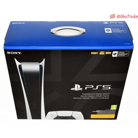 CONSOLA PS5 DIGITAL 1216B 825GB PRECINTADO
