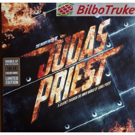 VINILO THE MANY FACES OF JUDAS PRIEST (A JOURNEY THROUGH THE INNER WORLD OF JUDAS PRIEST) (2XLP, COMP, LTD, YEL)