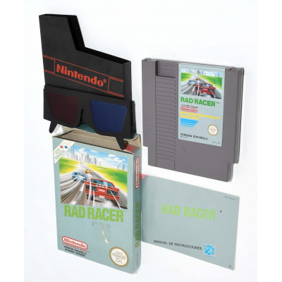 VIDEOJUEGO NES RAD RACER
