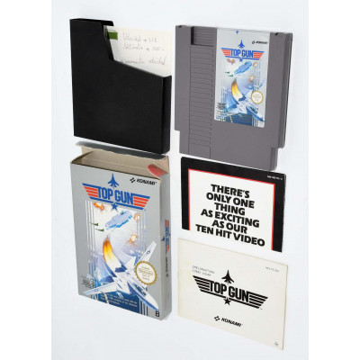 VIDEOJUEGO NES TOP GUN COMPLETO