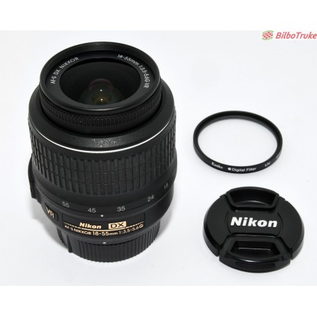 OBJETIVO NIKON NIKKOR 18-55MM F3.5-5.6G VR AF-S DX