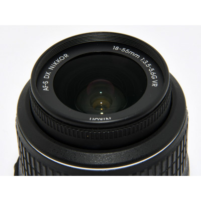 OBJETIVO NIKON NIKKOR 18-55MM F3.5-5.6G VR AF-S DX