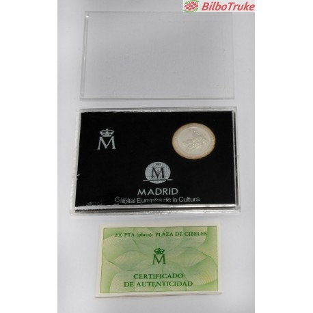 MONEDA 200 PESETAS PLATA 1992