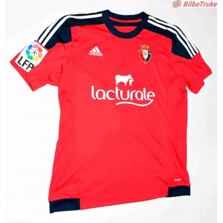 CAMISETA OSASUNA 2015 LACTURALE TALLA L