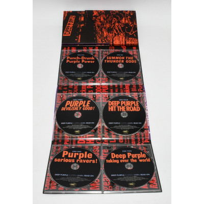 COLECCION DISCOS DEEP PURPLE LISTEN LEARN READ ON
