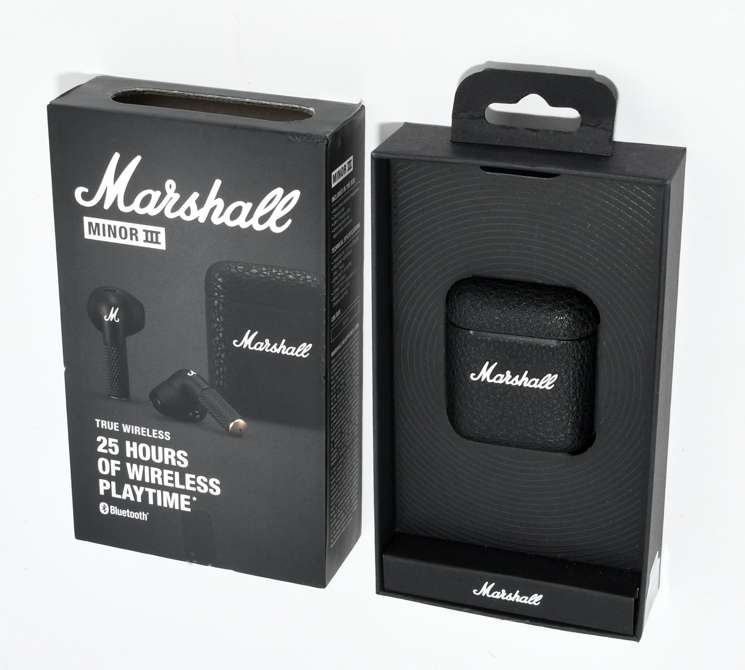  Marshall Minor II Auriculares intrauditivos Bluetooth, color  negro - NUEVO : Electrónica