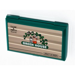CONSOLA NINTENDO GAME WATCH GREEN HOUSE GH-54