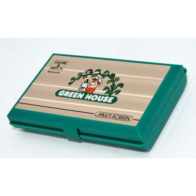 CONSOLA NINTENDO GAME WATCH GREEN HOUSE GH-54
