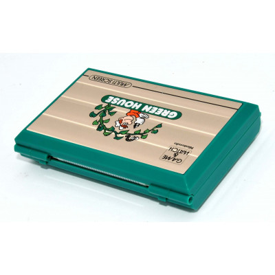CONSOLA NINTENDO GAME WATCH GREEN HOUSE GH-54