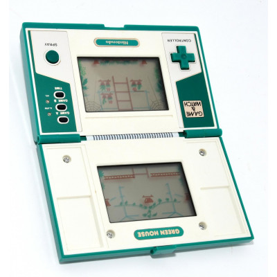 CONSOLA NINTENDO GAME WATCH GREEN HOUSE GH-54