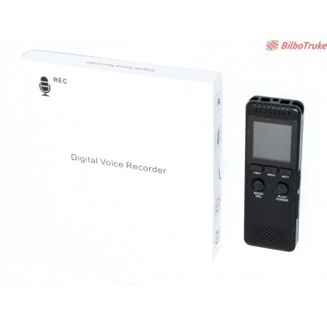 Mini grabadora de voz digital 1536kpbs reloj de pulsera gran memoria de  larga distancia tft pantalla audio hd grabación para estudio conferencia  V50
