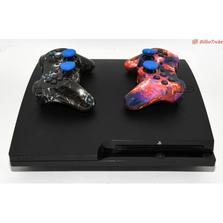 CONSOLA PS3 SLIM 320GB CON 2 MANDOS
