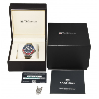 RELOJ AUTOMATICO TAG HEUER AQUARACER CALIBRE 7 GMT PEPSI