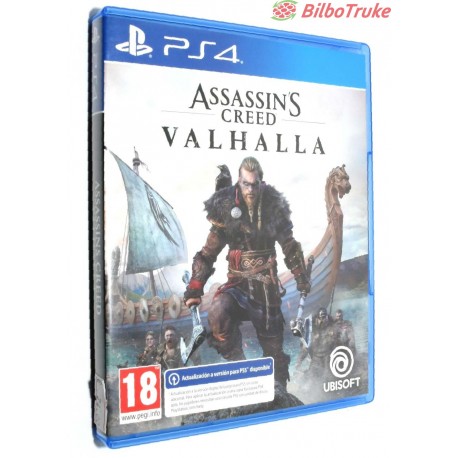 VIDEOJUEGO PS4 ASSASSINS CREED VALHALLA
