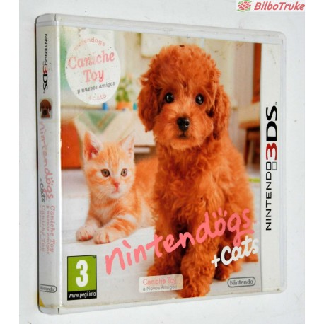 VIDEOJUEGO NINTENDO 3DS NINTENDOGS AND CATS