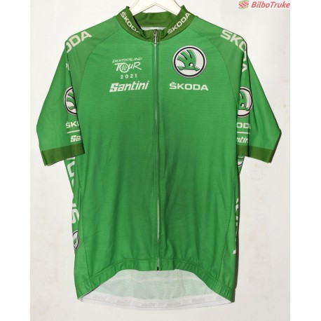 MAILLOT SANTINI VERDE SKODA