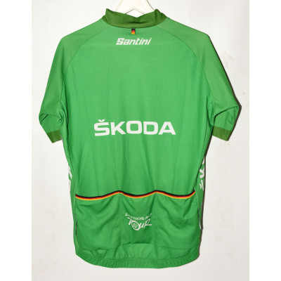 MAILLOT SANTINI VERDE SKODA