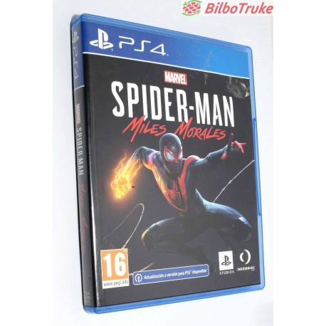 VIDEOJUEGO PS4 SPIDER MAN MILES MORALES