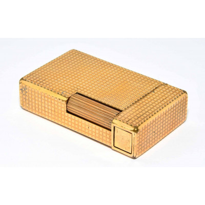 MECHERO DUPONT DORADO GRABADO