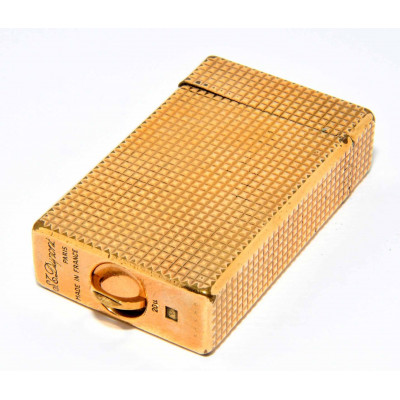 MECHERO DUPONT DORADO GRABADO