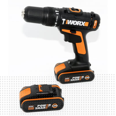 TALADRO PERCUTOR WORX WX373.3