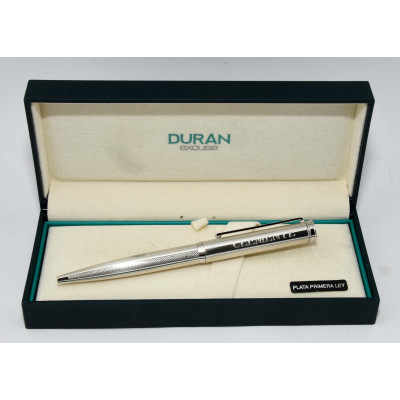 BOLIGRAFO DURAN PLATA CON GRABADO