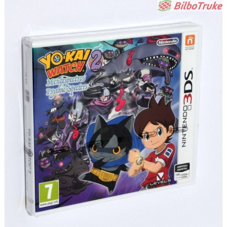 VIDEOJUEGO NINTENDO 3DS YOKAI WATCH 2 PRECINTADO