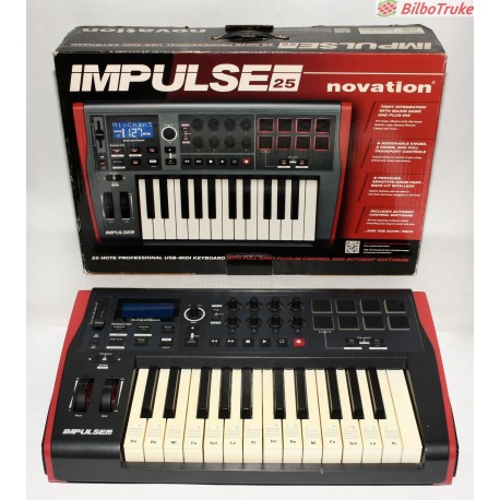 TECLADO MIDI NOVATION IMPULSE 49