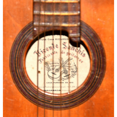 GUITARRA DECORATIVA VICENTE SANCHIS