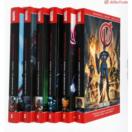 COLECCION COMIC LOS VENGADORES DE J HICKMAN