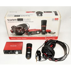 INTERFAZ DE AUDIO FOCUSRITE SCARLETT SOLO STUDIO 2ND
